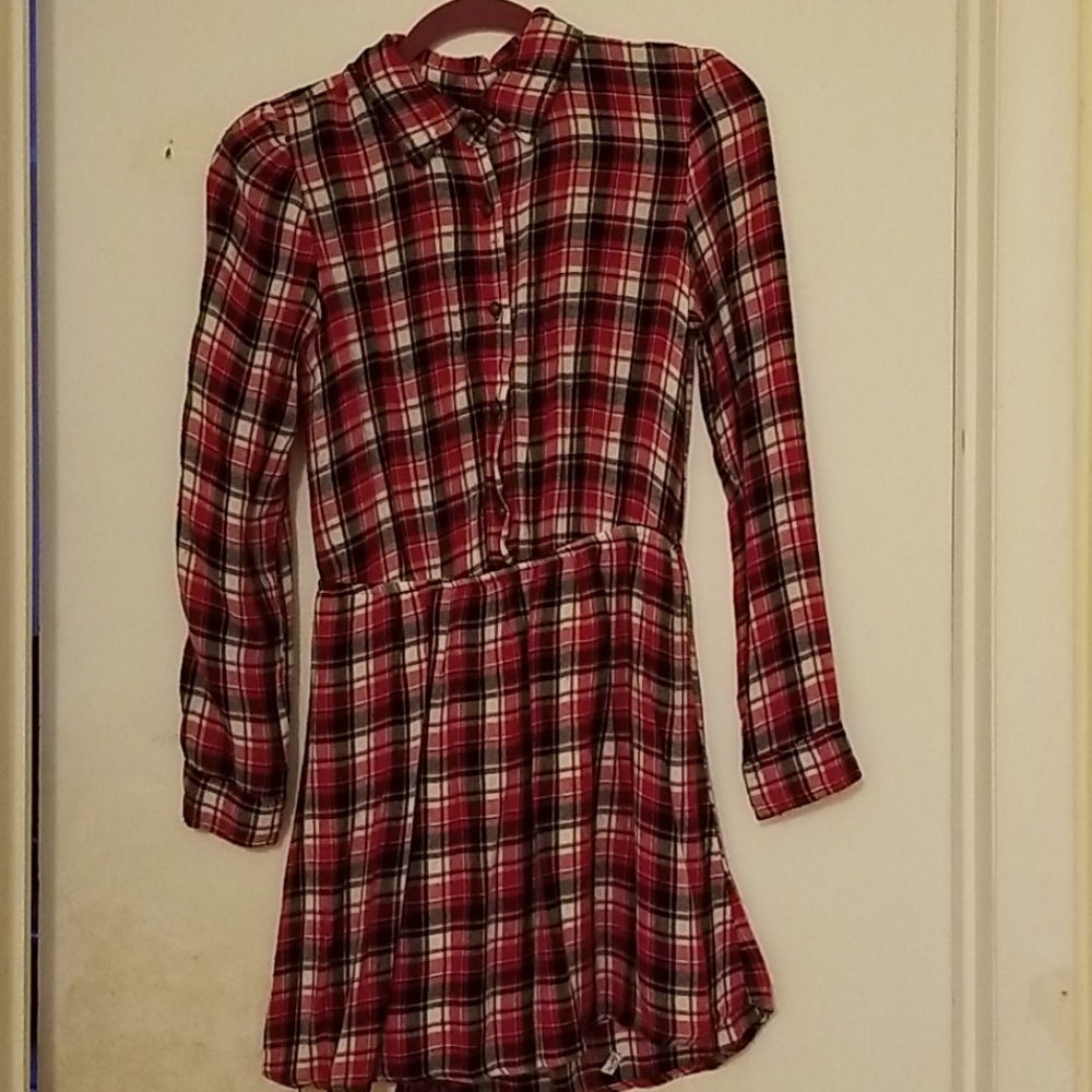 Plaid dress